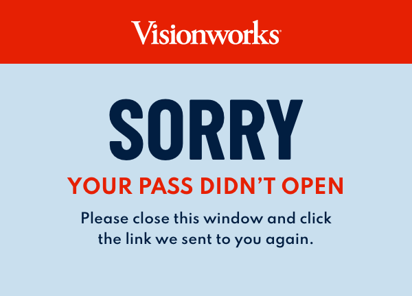 Your pass will open shortly.