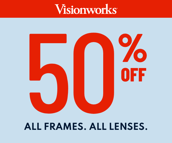 Visionworks 50 OFF LIMITED TIME